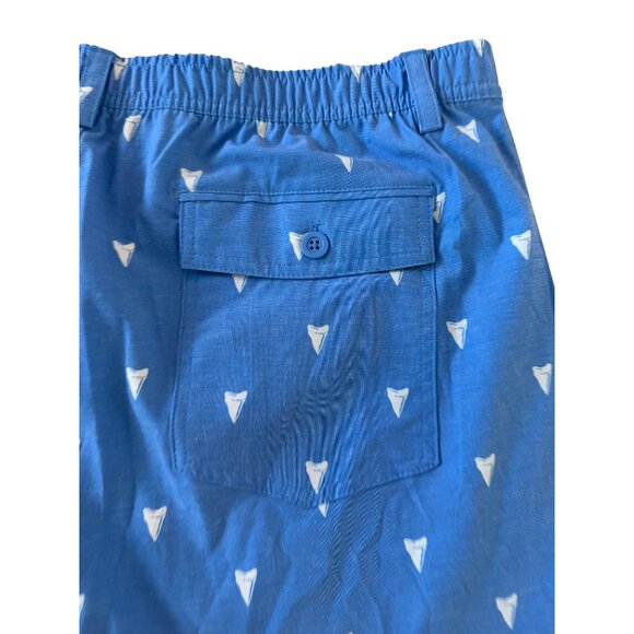 TACKLE & TIDE Men’s Blue Sharktooth Swim Shorts Size XXL - Picture 2 of 9